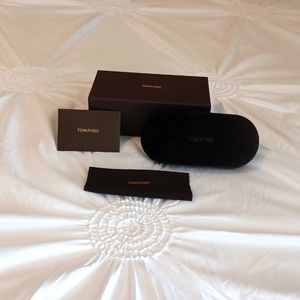 Tom Ford sunglass case/box set (4 piece set)